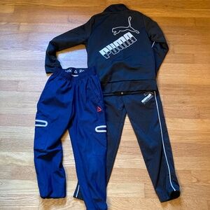 Puma and Reebok Athleisure Wear size 5